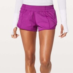 Lululemon Athletica Hotty Hot Short II in Regal Plum